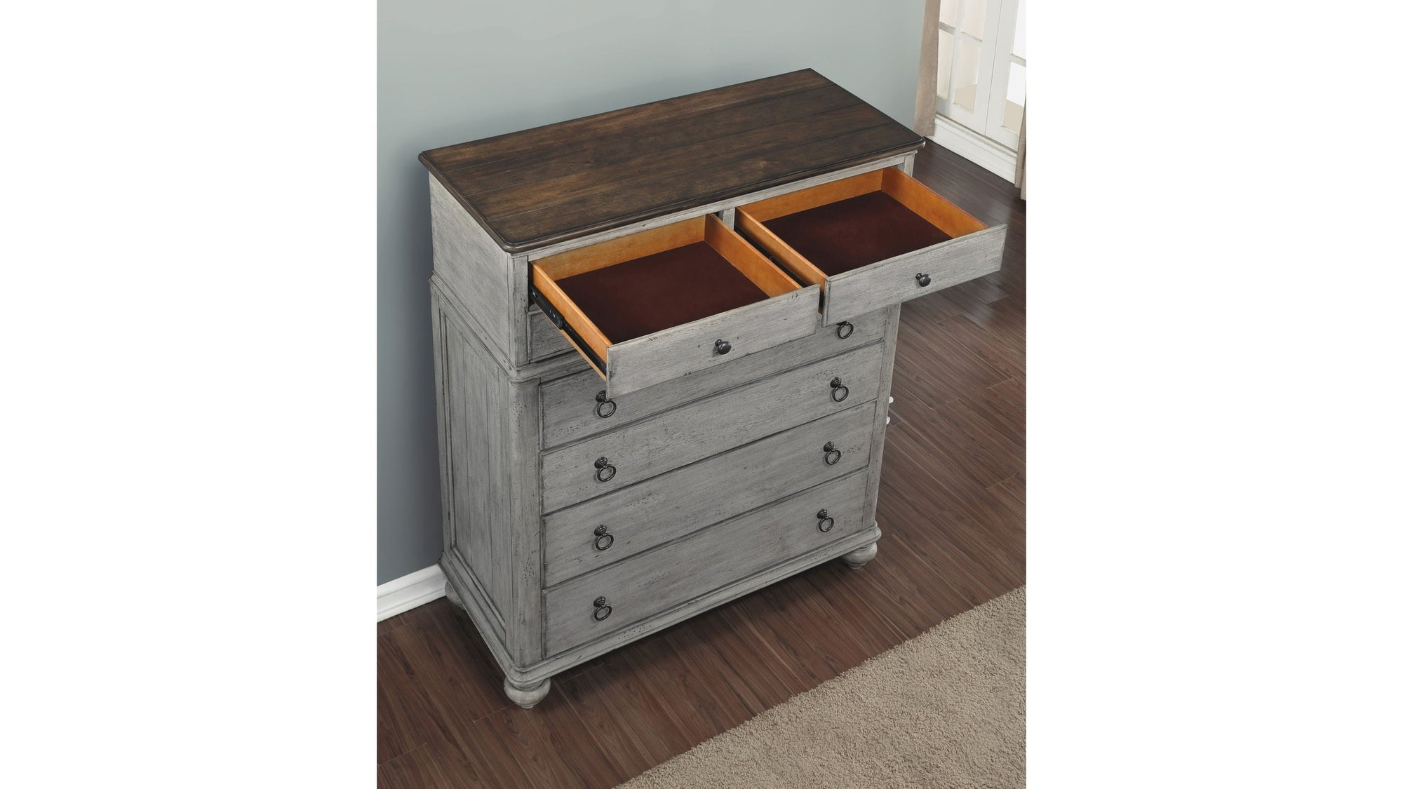 Plymouth - Drawer Chest - Gray