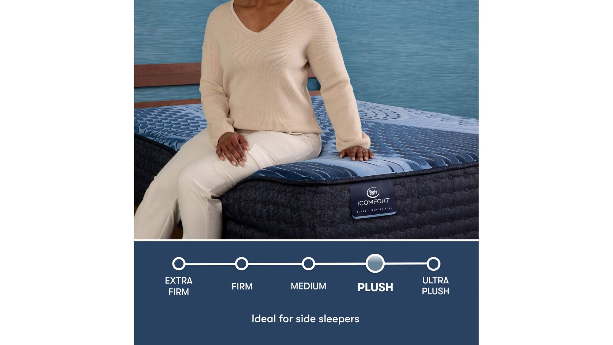 iComfort - 14" Aspire Memory Foam Plush Mattress