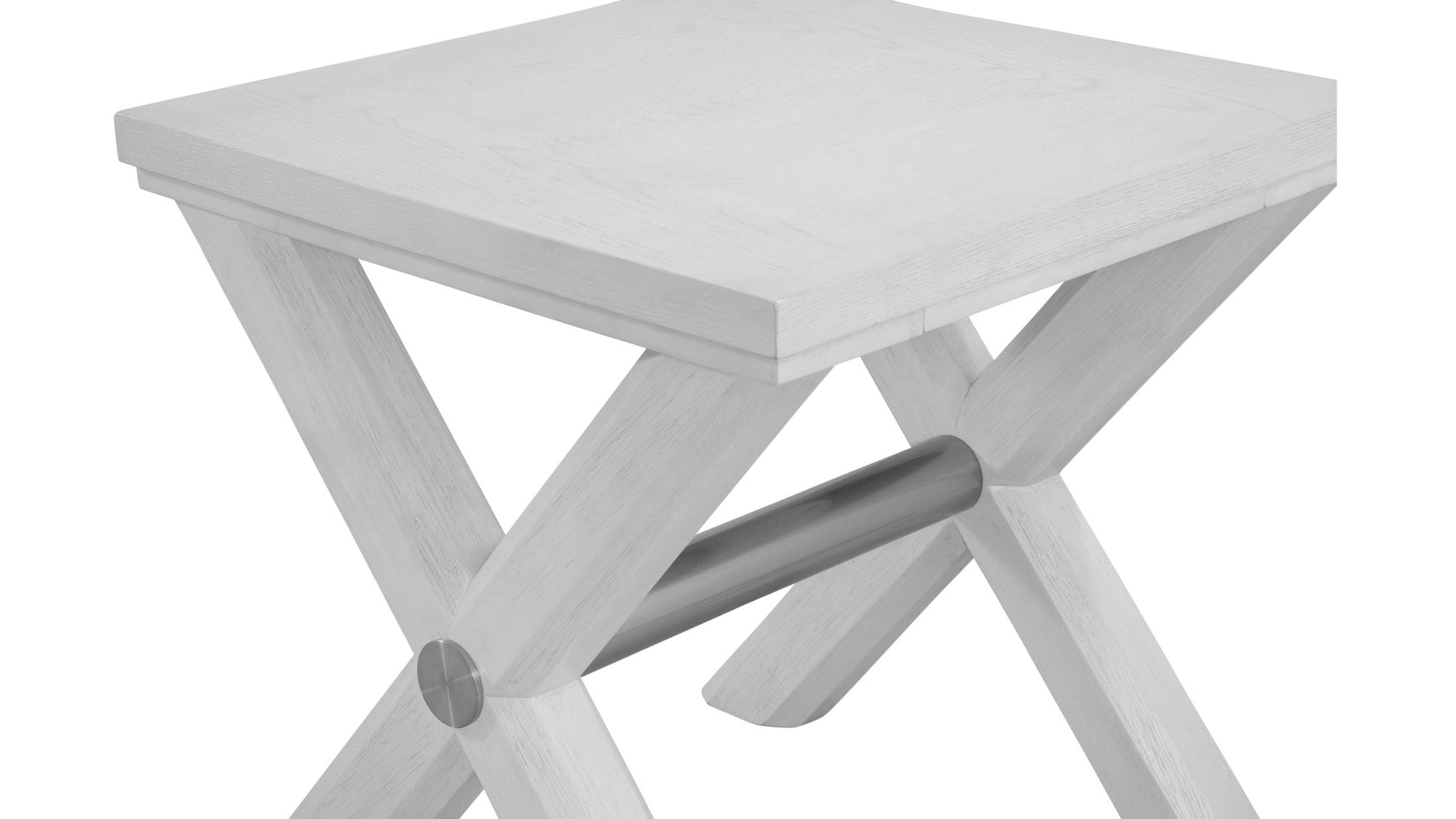 Nadine - End Table - White