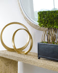 Jimena - Ring Sculptures (Set of 2) - Gold