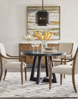Chapman - Shou Sugi Ban Petite Round Dining Table