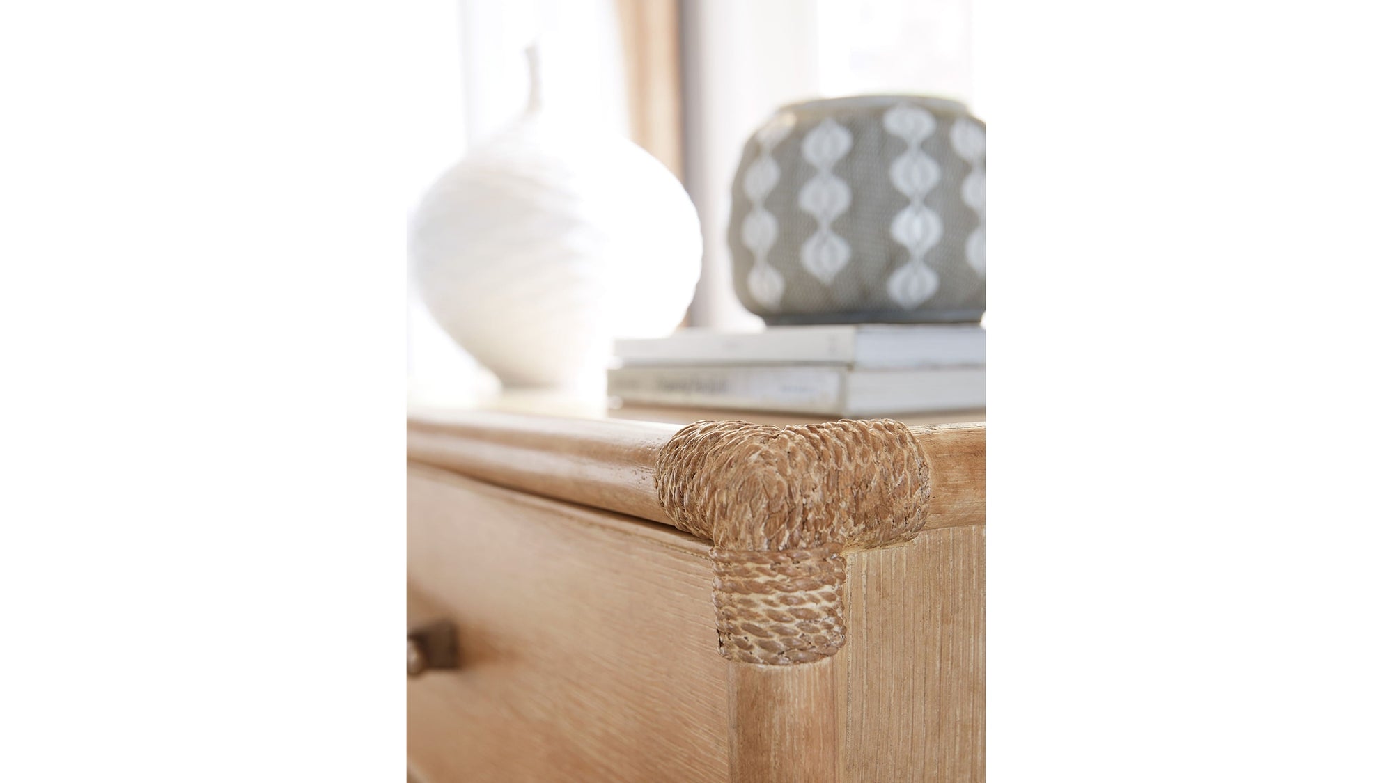 Retreat - Pole Rattan Nightstand