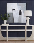 Landen Canvas Art - Gray