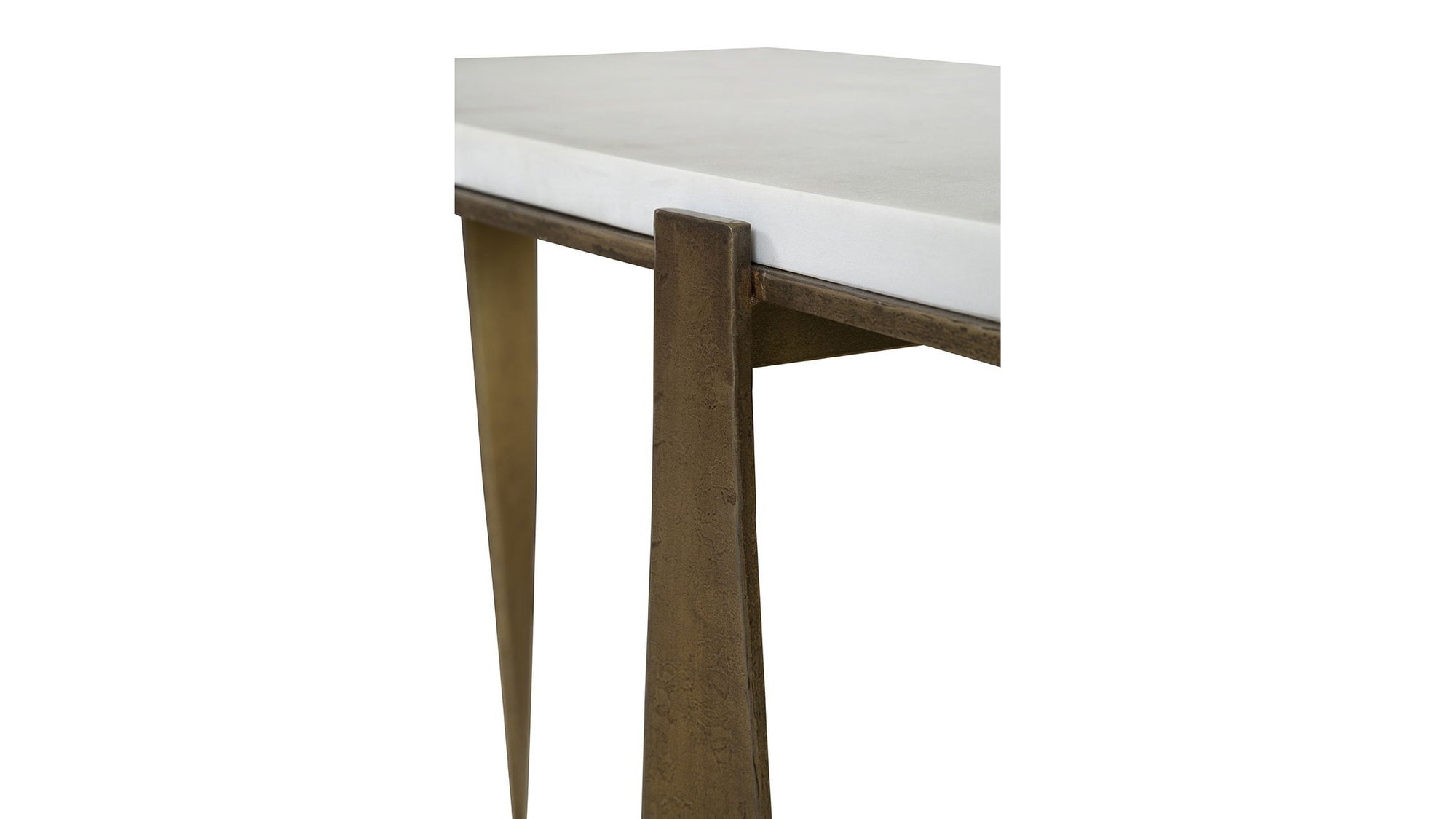 Josie - Console - White / Gold