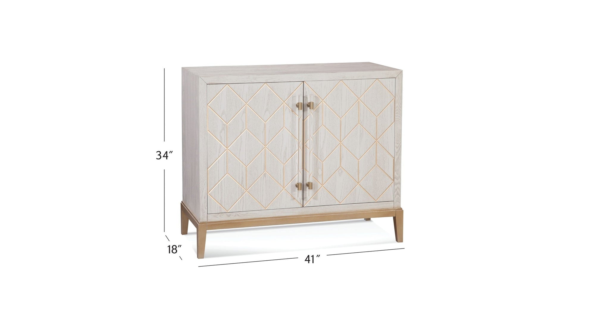 Perrine - Hospitality Cabinet - White