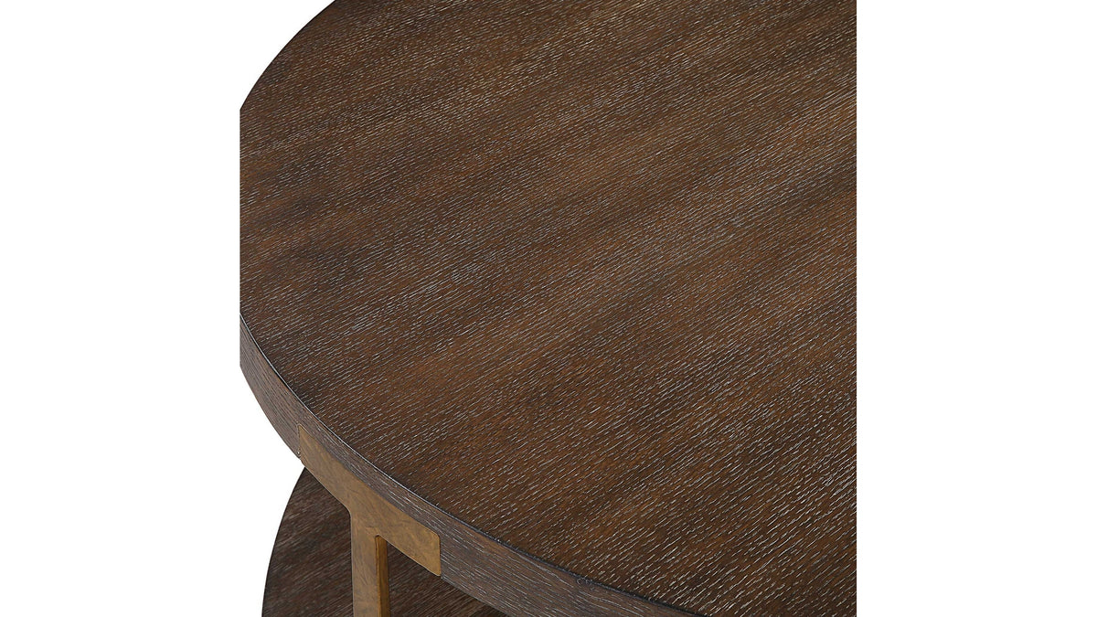Palisade - Round Wood Coffee Table