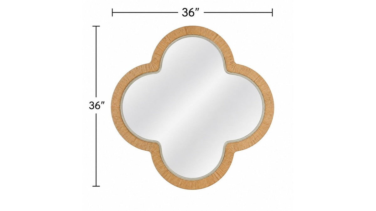 Yara - Wall Mirror - Brass