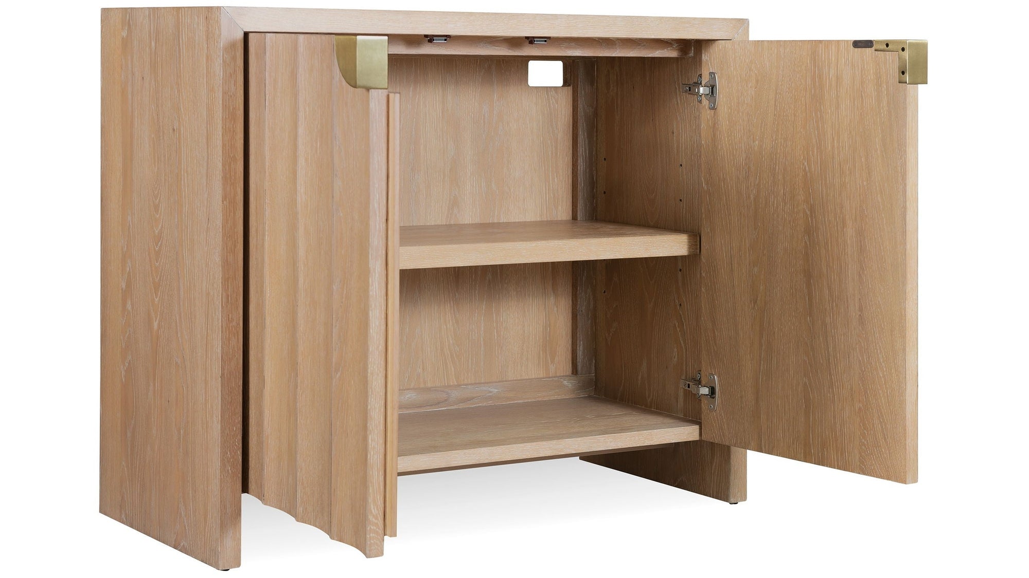 Commerce And Market - Willow Accent Cabinet - Light Wood