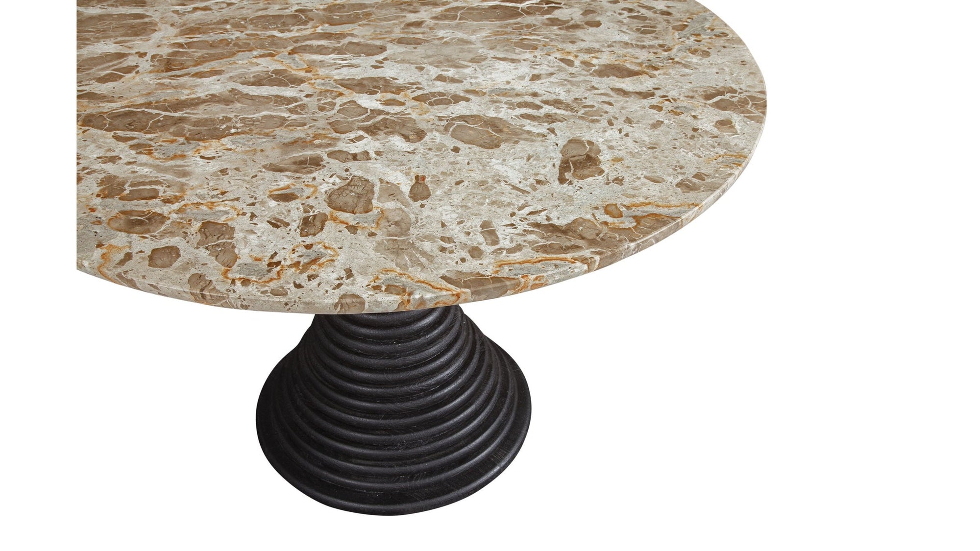 Strata - Round Dining Table - Black