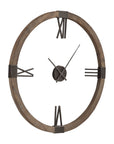 Marcelo - Modern Wall Clock - Light Brown