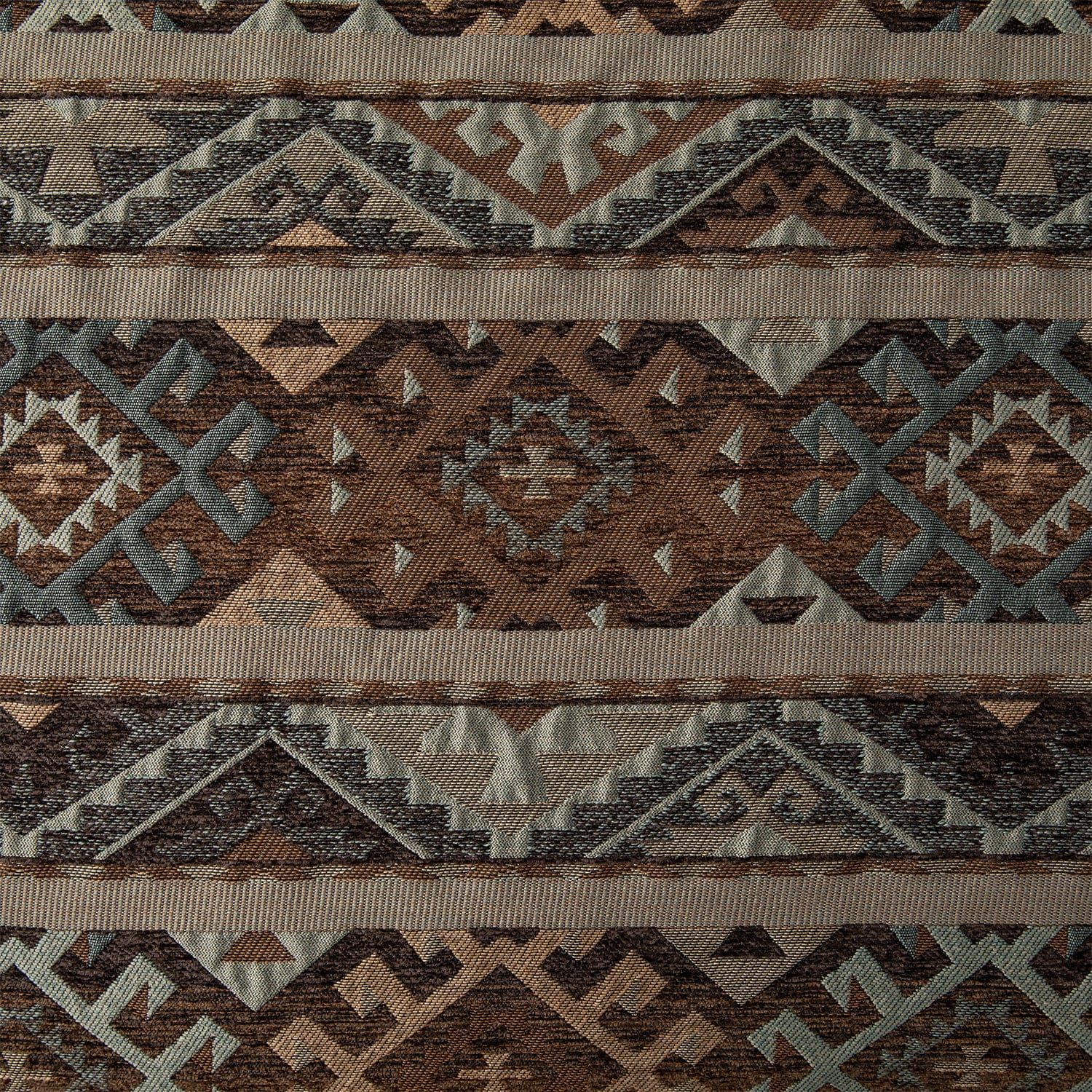 Rio Grande - Full Duvet Cover Set (Set of 7) - Brown