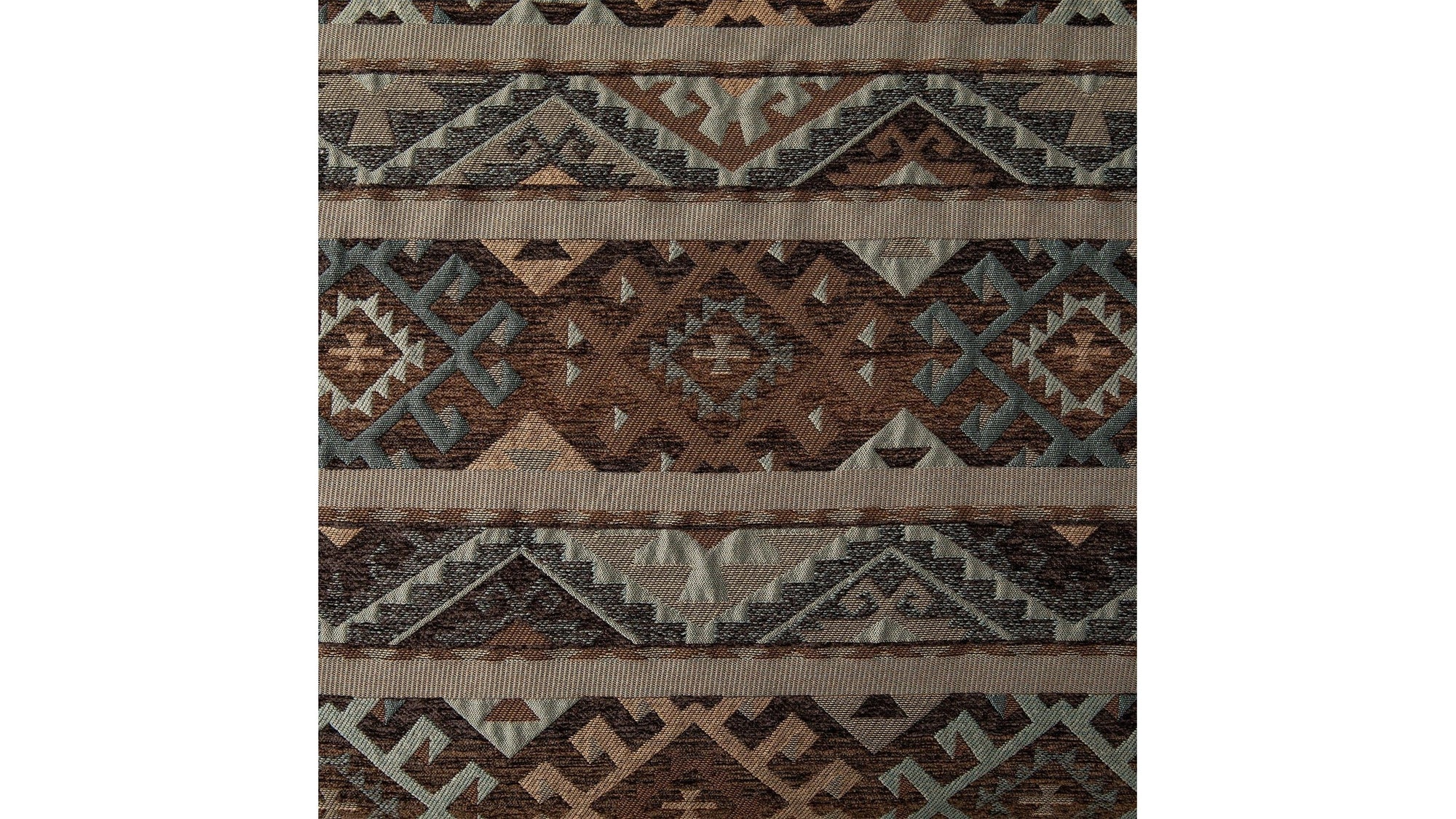 Rio Grande - Full Duvet Cover Set Set of 7 - Brown