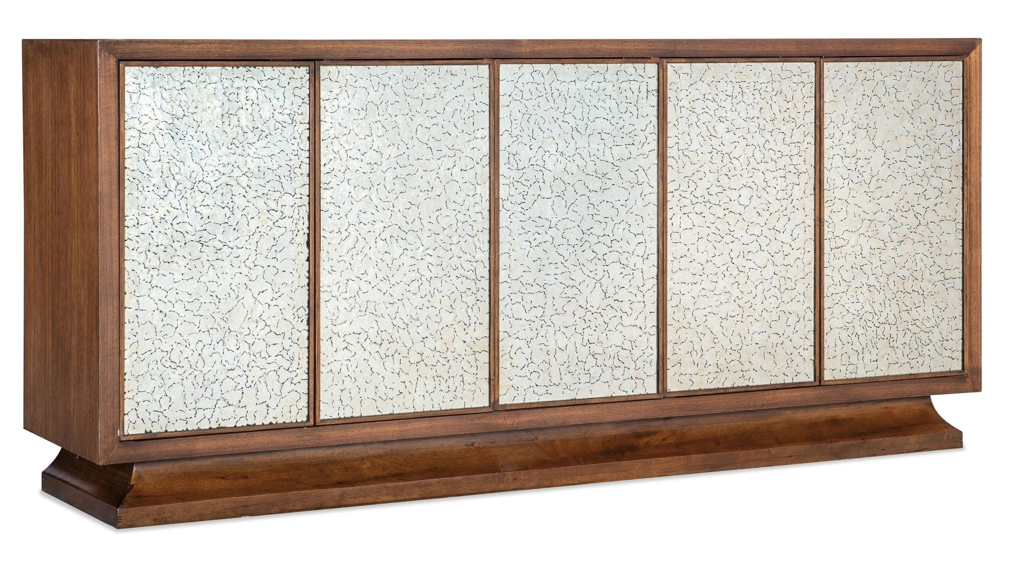 Melange - Lloyds Leopard Entertainment Credenza - Dark Brown
