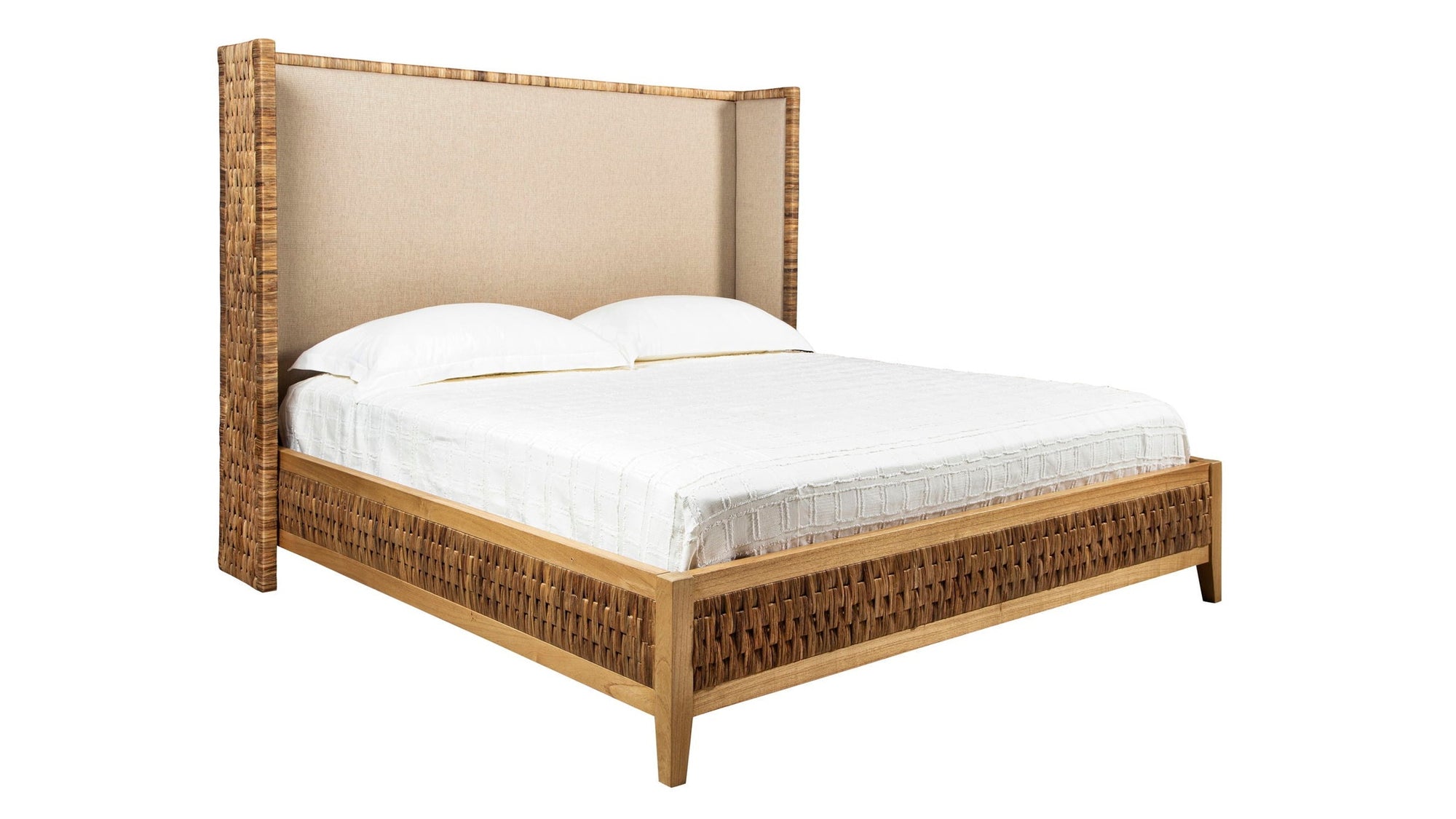 Kimberly - King Bed - Light Brown