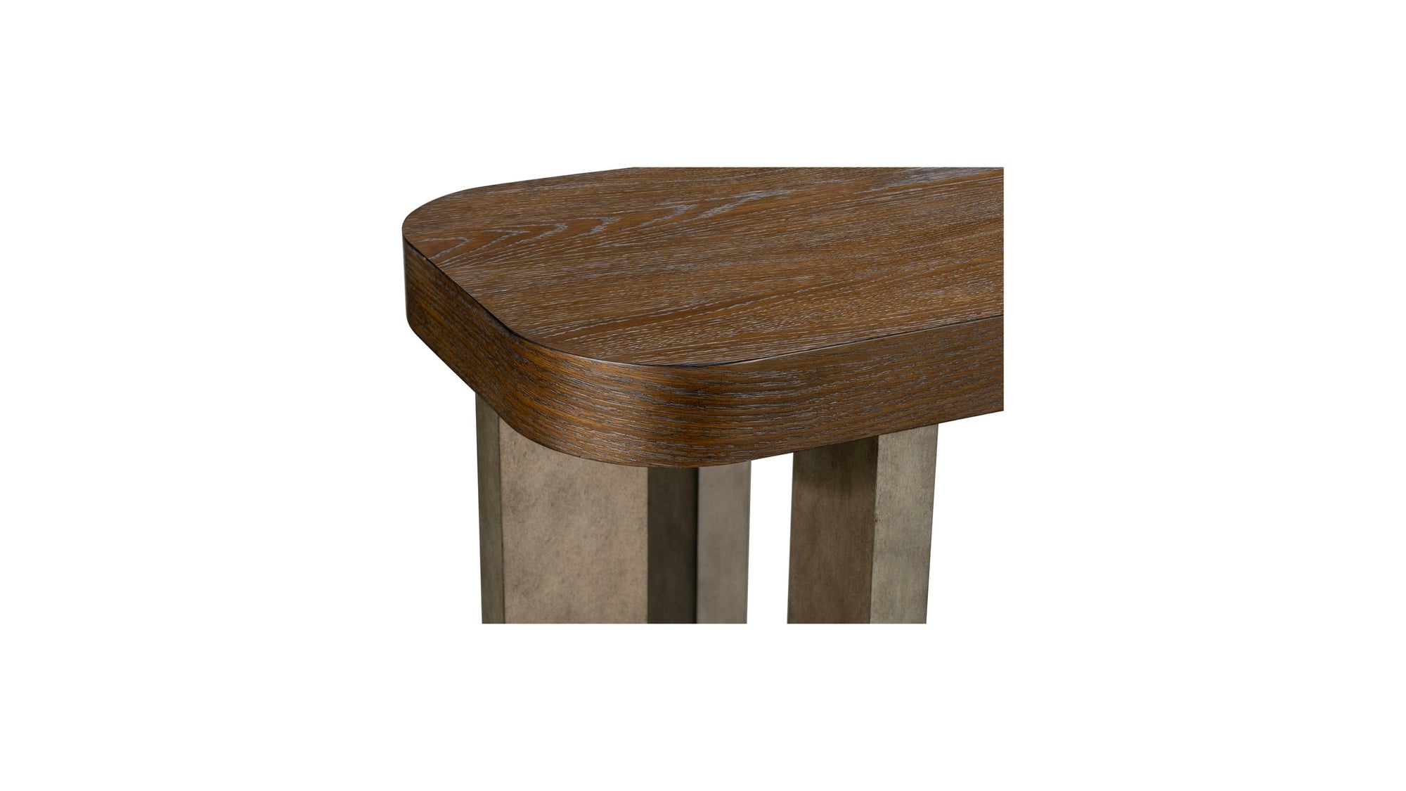 Nova - Console Table - Cerused Charcoal Oak