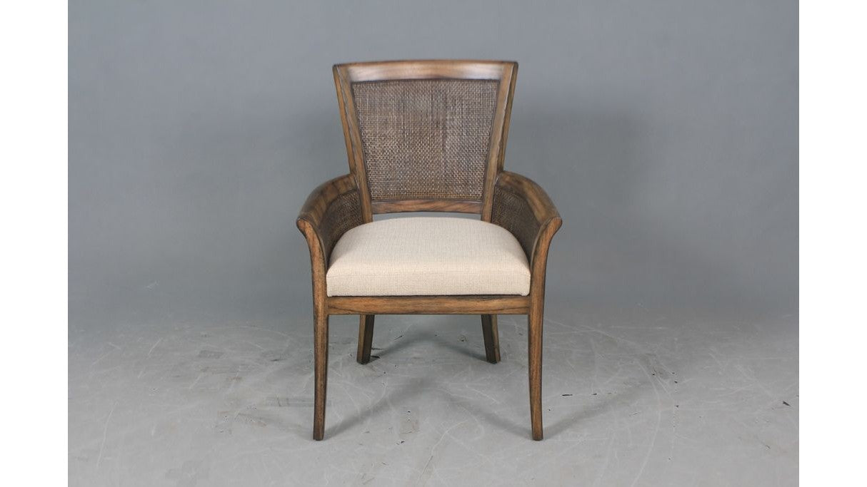 Langley - Arm Chair - Dark Brown