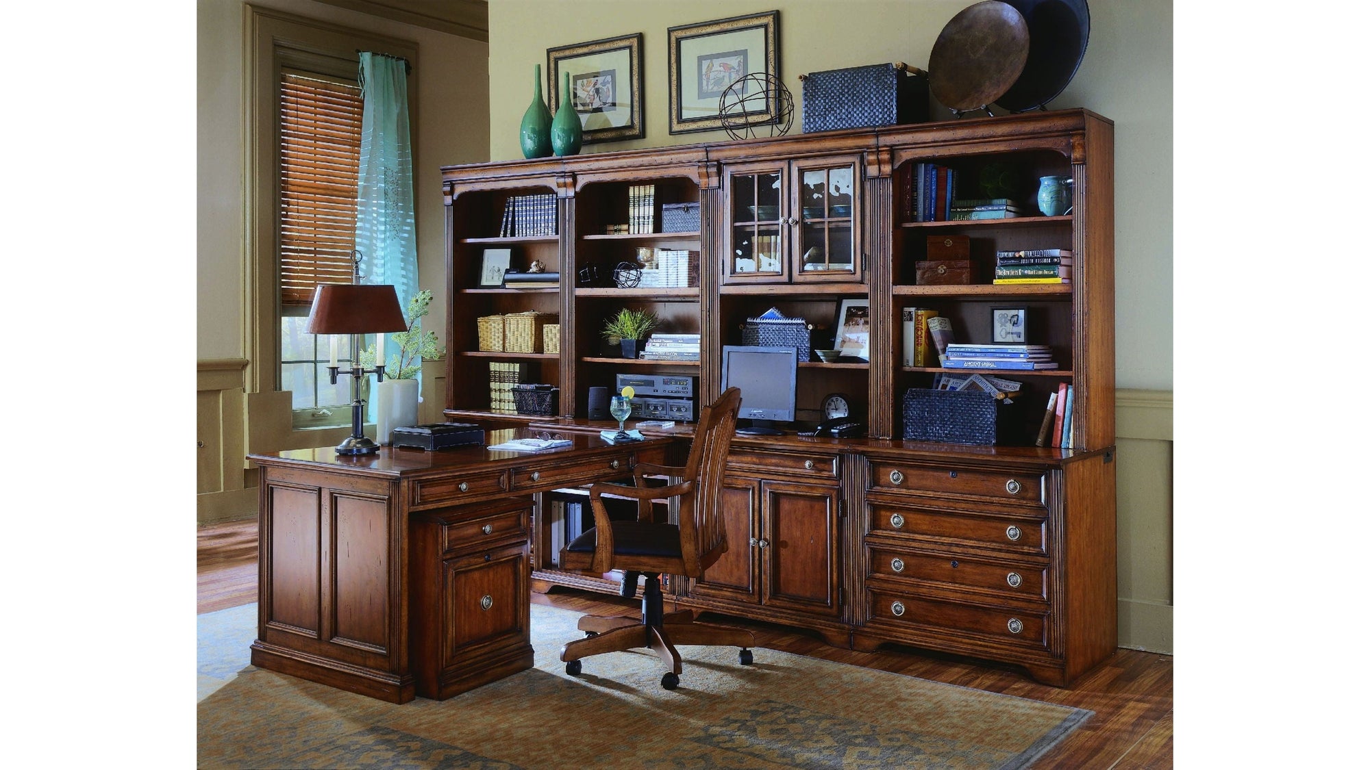 Brookhaven - Tall Bookcase - Dark Brown
