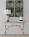 Sybil - Squares (Set of 2) - Antique Gold