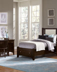 Bonanza - Linen Upholstered Bed With Storage Footboard