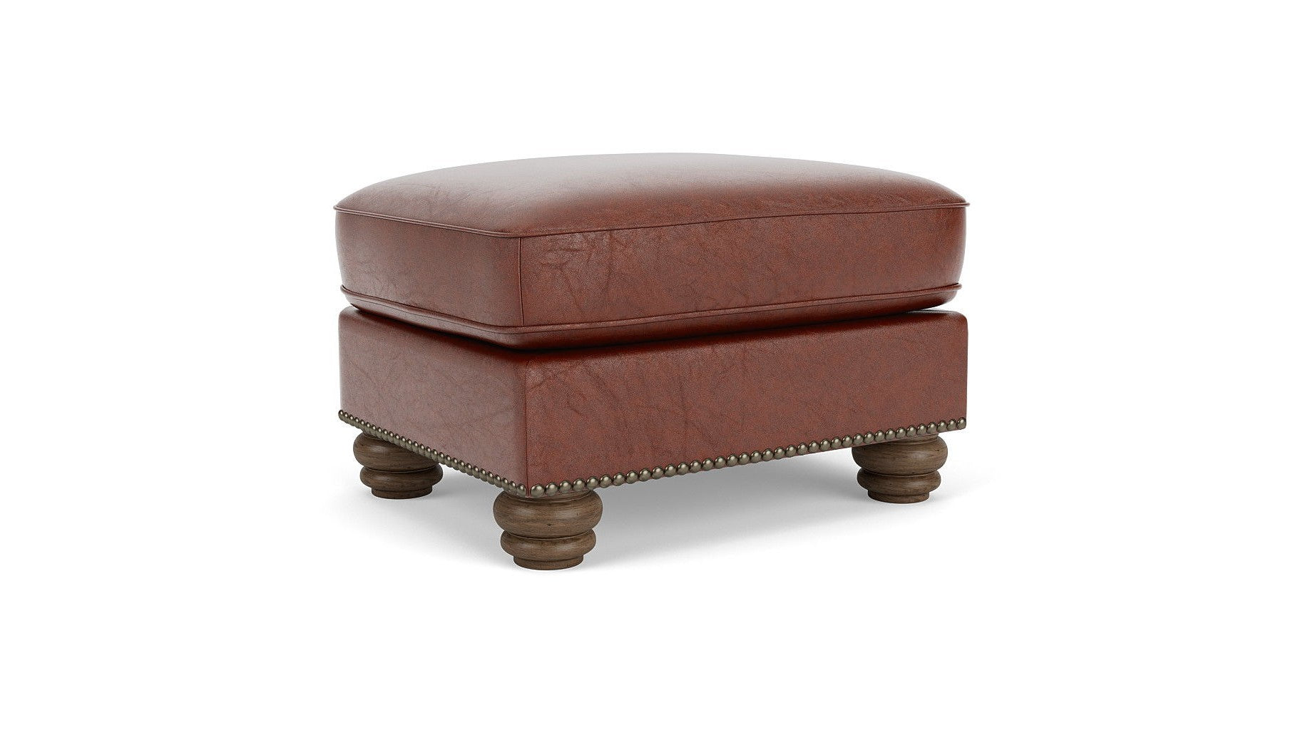 Bexley - Ottoman, Nailhead Trim