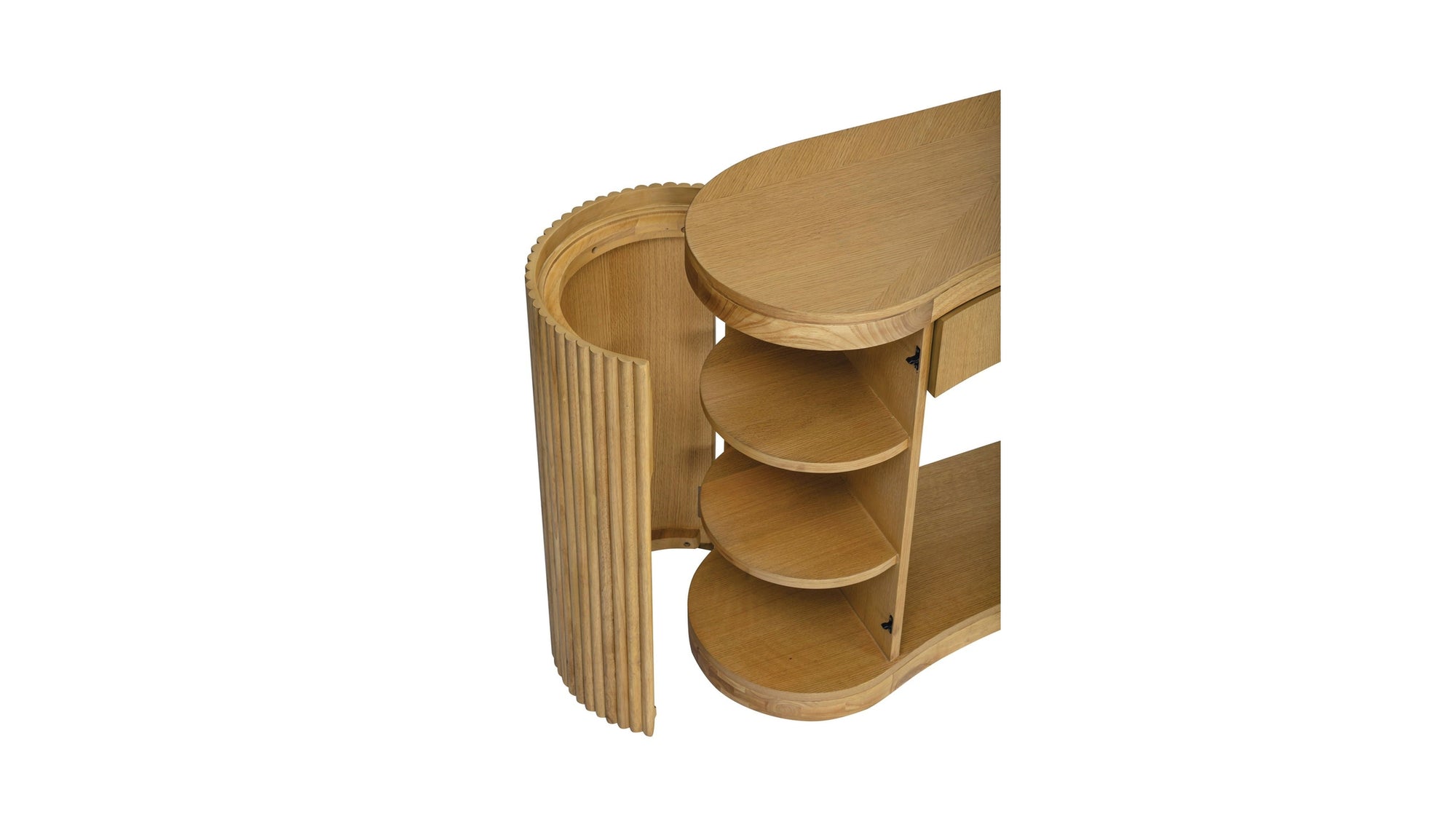 Sterling - Console Table - Wheated Oak