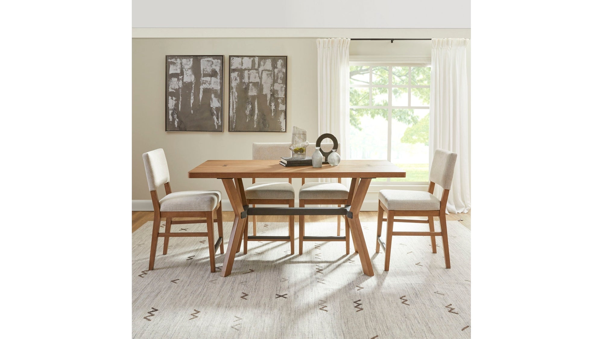 Millwork - Friendship Table - Light Brown