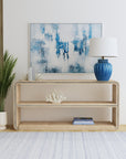 Damone - Console Table - Cerused White Oak