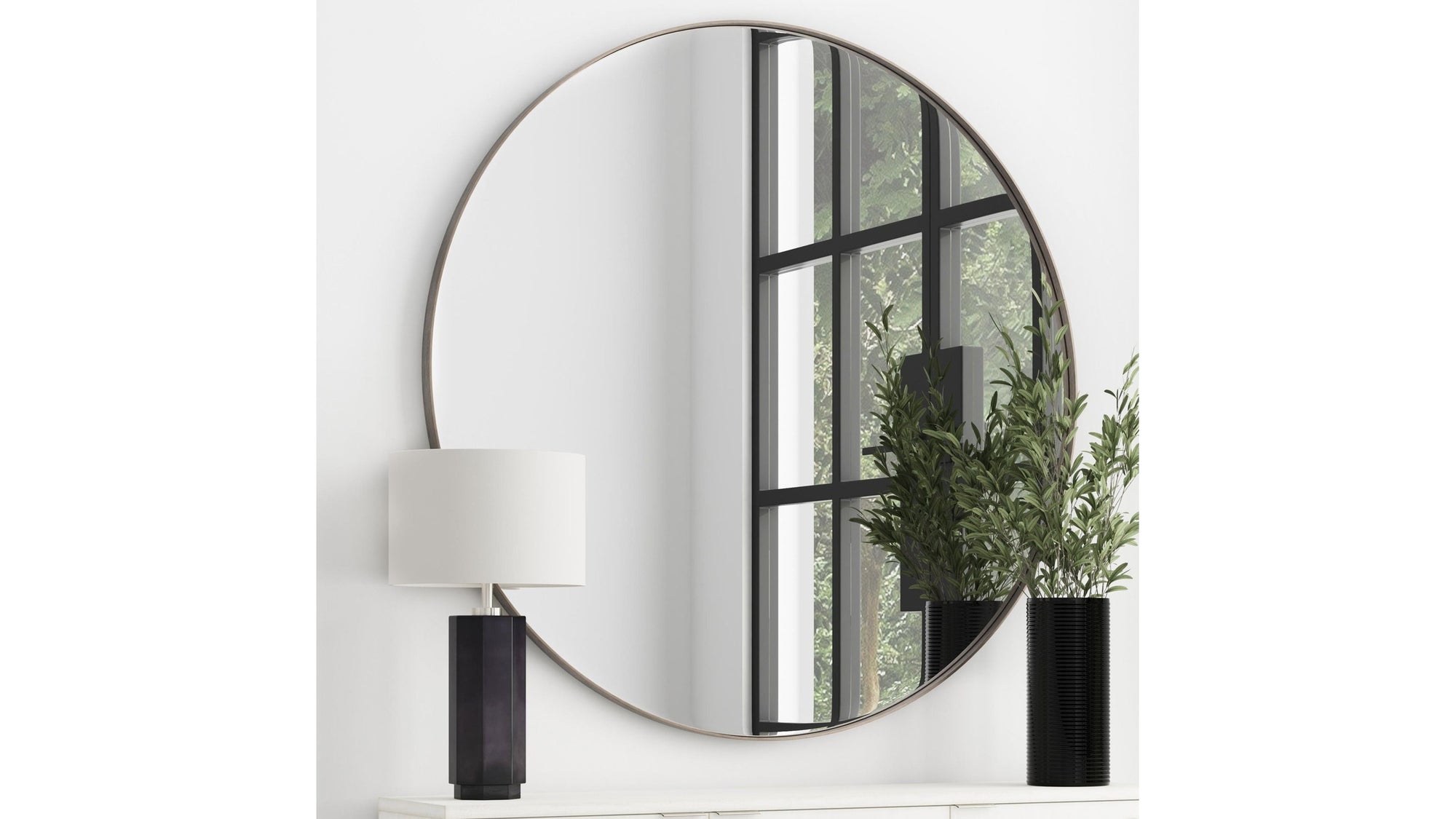 Eltham - Wall Mirror - Silver