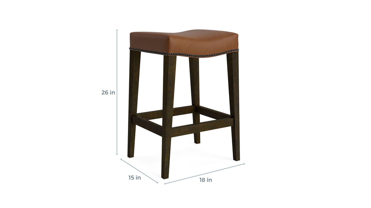 Vail Saddle Counter Stool