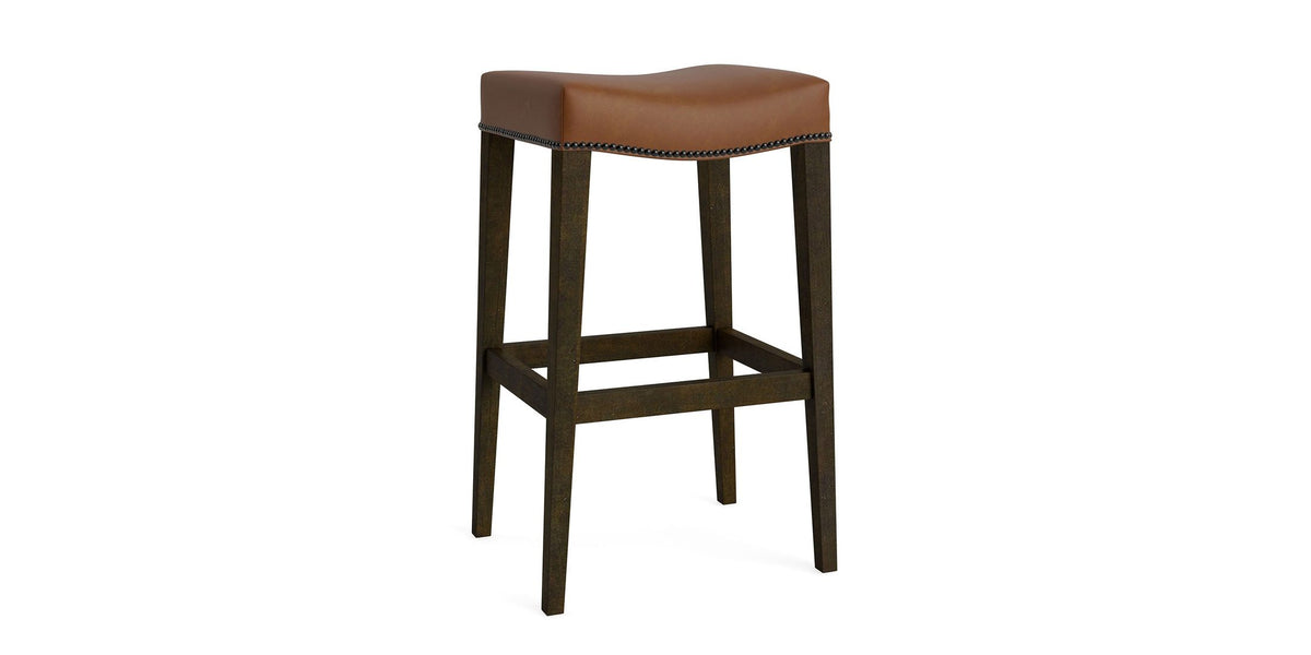 Vail Saddle Counter or Bar Stool