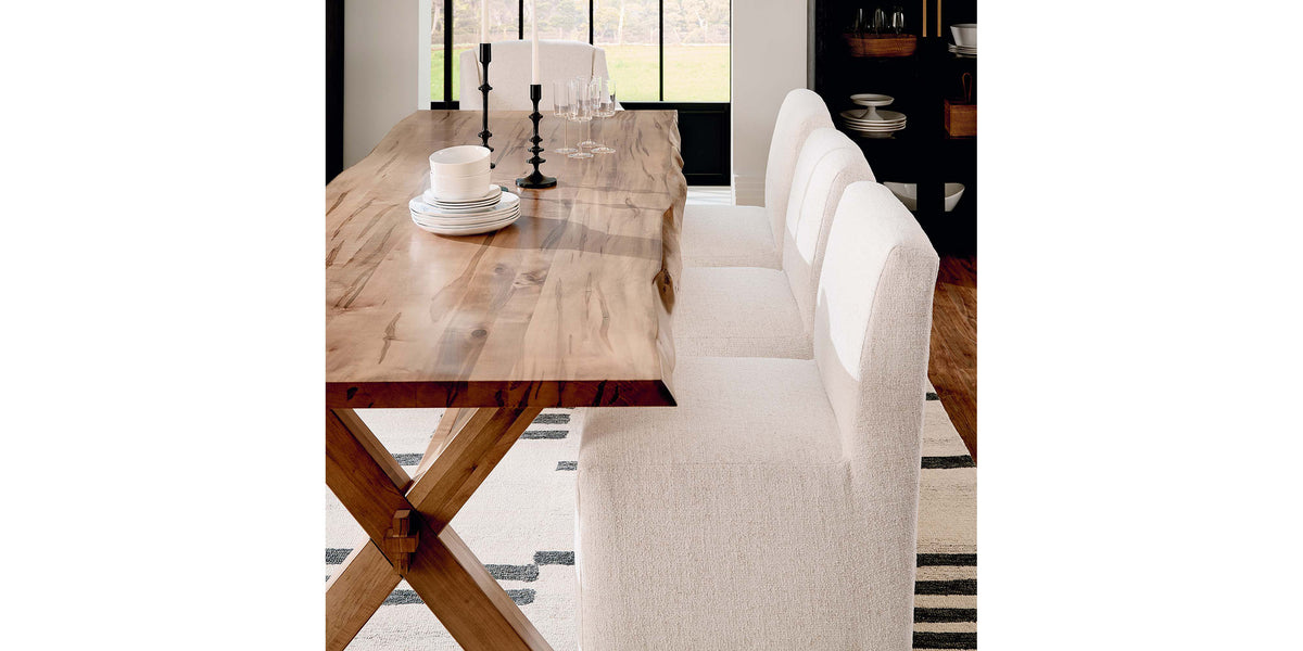 Crossbuck Rectangle Dining Table