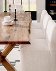 Crossbuck Rectangle Dining Table
