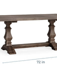 Harvest Live Edge Rectangle Dining Table