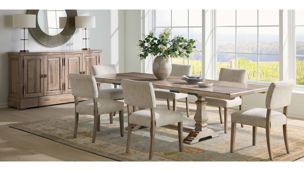 Harvest Dining Table with Extendable Leaves