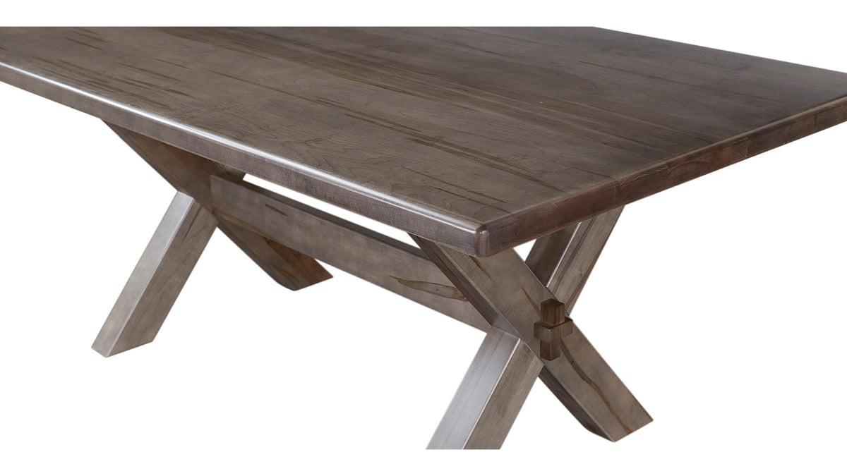 Crossbuck Rectangle Dining Table