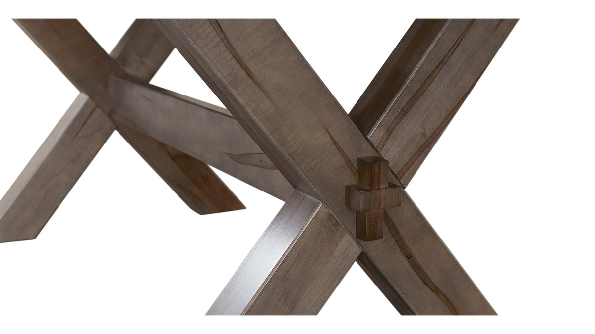 Crossbuck Rectangle Dining Table