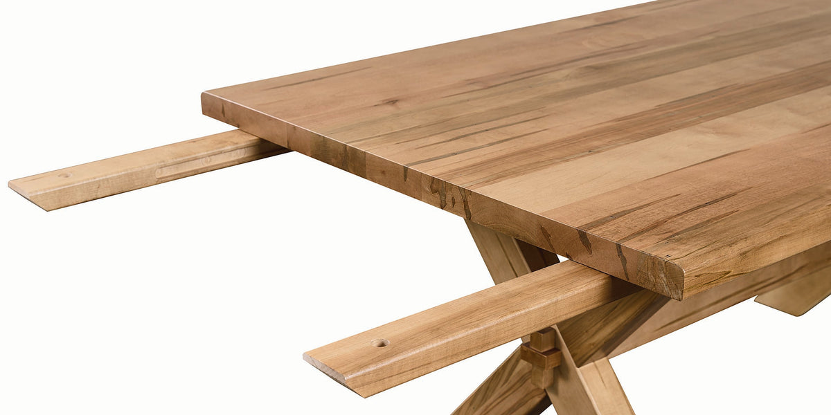 Crossbuck Rectangle Dining Table