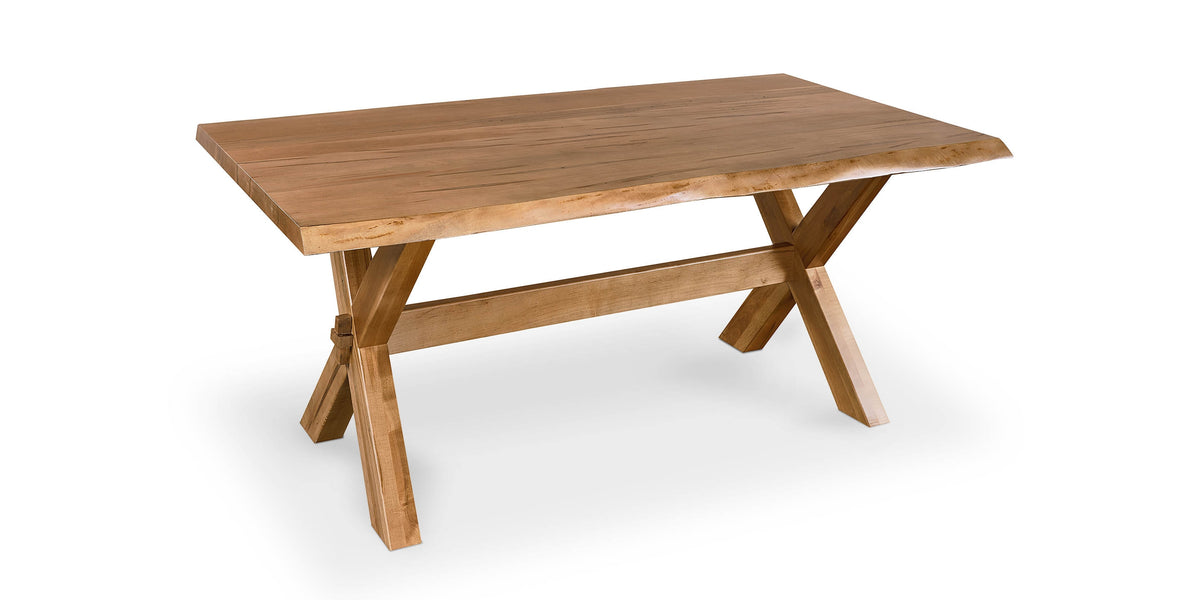 Crossbuck Rectangle Dining Table