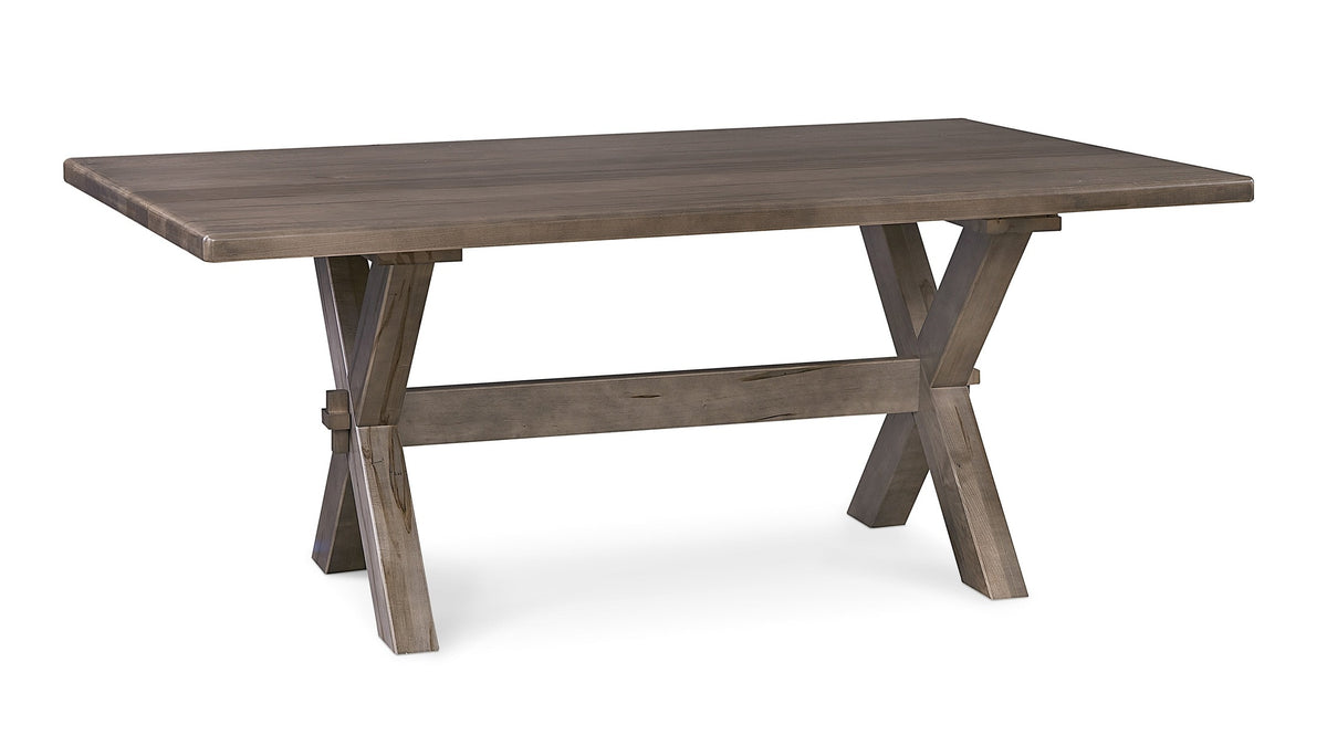 Crossbuck Rectangle Dining Table