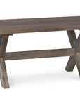 Crossbuck Rectangle Dining Table