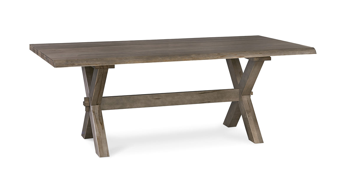 Crossbuck Rectangle Dining Table