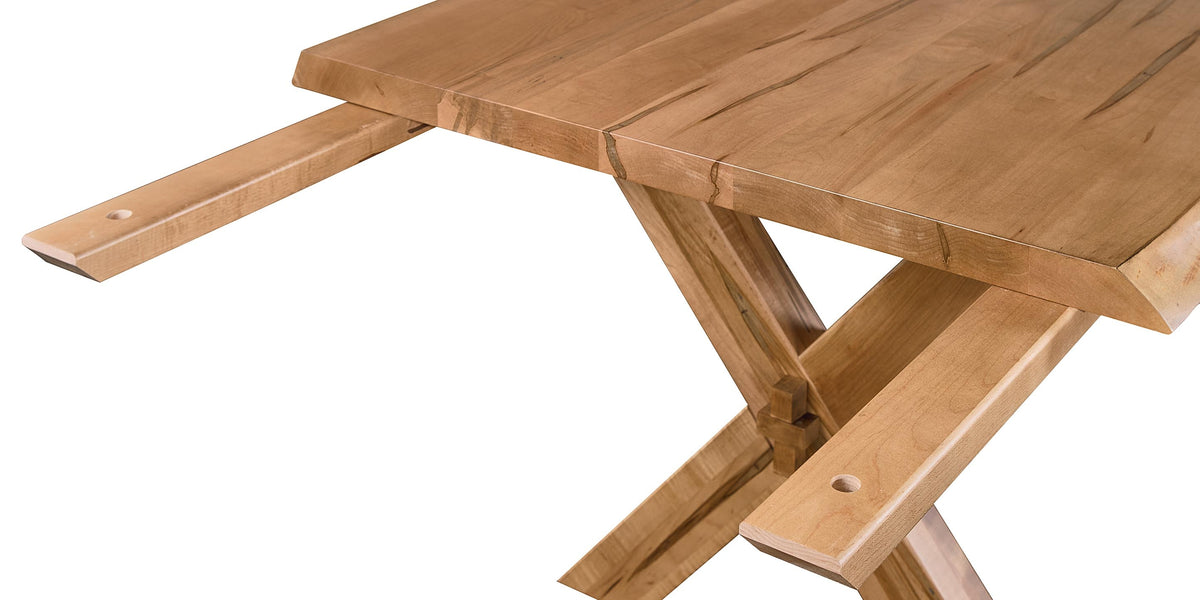 Crossbuck Rectangle Dining Table