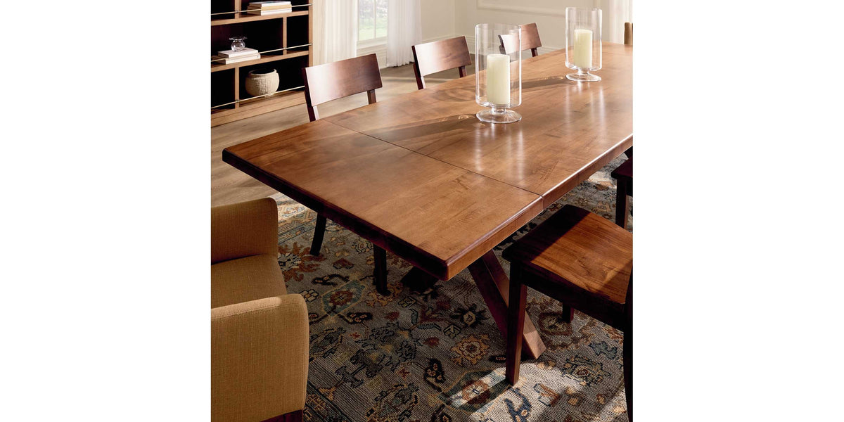 Crossbuck Rectangle Dining Table