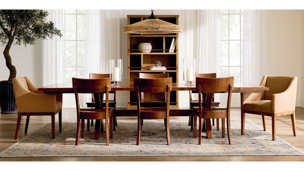 Rollins Dining Chair with Upholstered Seat