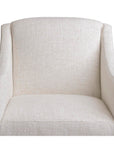 Banks Upholstered Dining Arm Chair with Casters