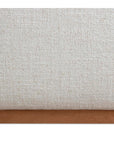 Banks Upholstered Dining Side Chair with Casters