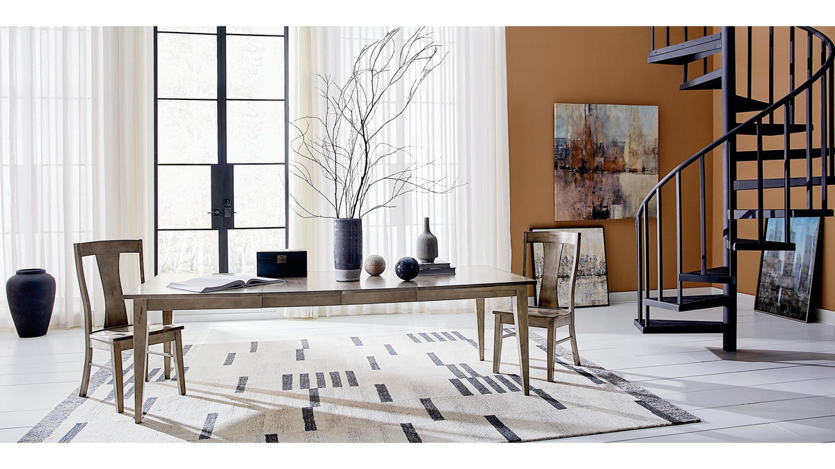 Louisa Rectangle Dining Table with Leaf