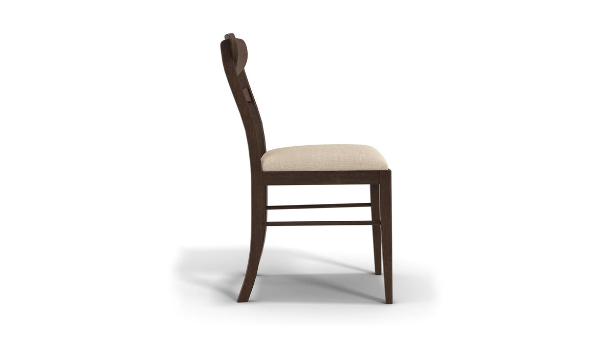 Origins Daniel Dining Chair with Upholstered Seat