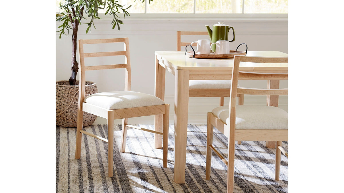 Origins Phelps Dining Chair with Upholstered Seat
