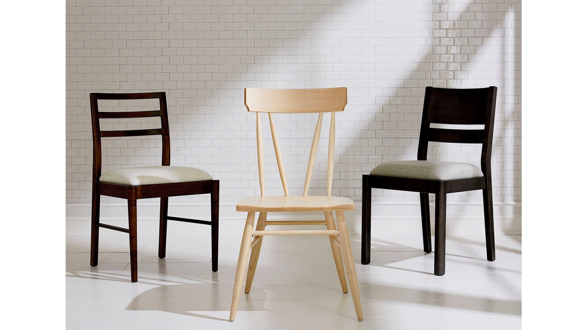 Origins Phelps Dining Chair with Upholstered Seat